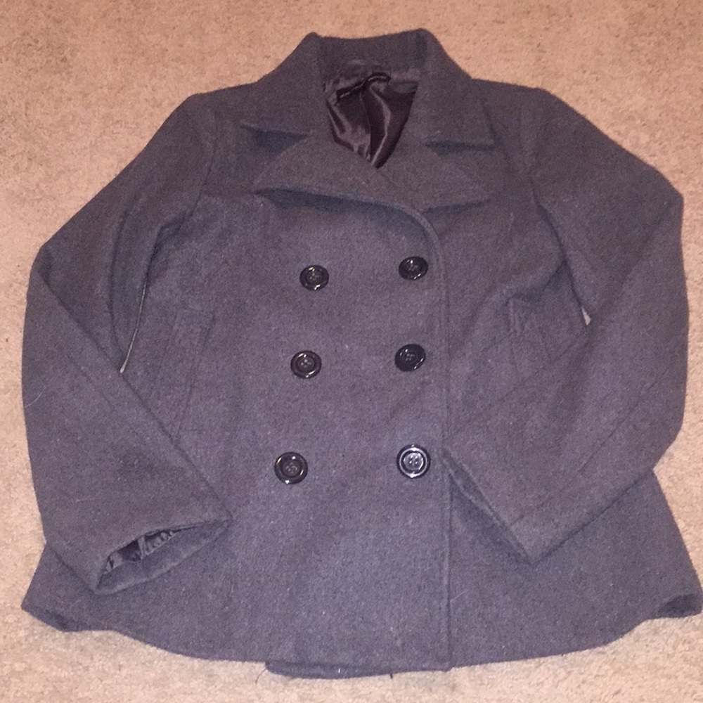 Gray Pea Coat